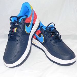 Nike Air Force 1 GS 7Y AV0748-400 Obsidian Pho